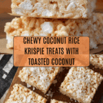Coconut Rice Krispie Treats Recipe