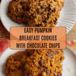 Pumpkin Breakfast Cookies Recipe