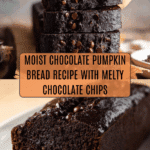 Moist Chocolate Pumpkin Bread Recipe