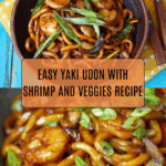 Yaki Udon with Shrimp Recipe