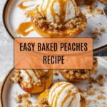 Baked Peaches Recipe
