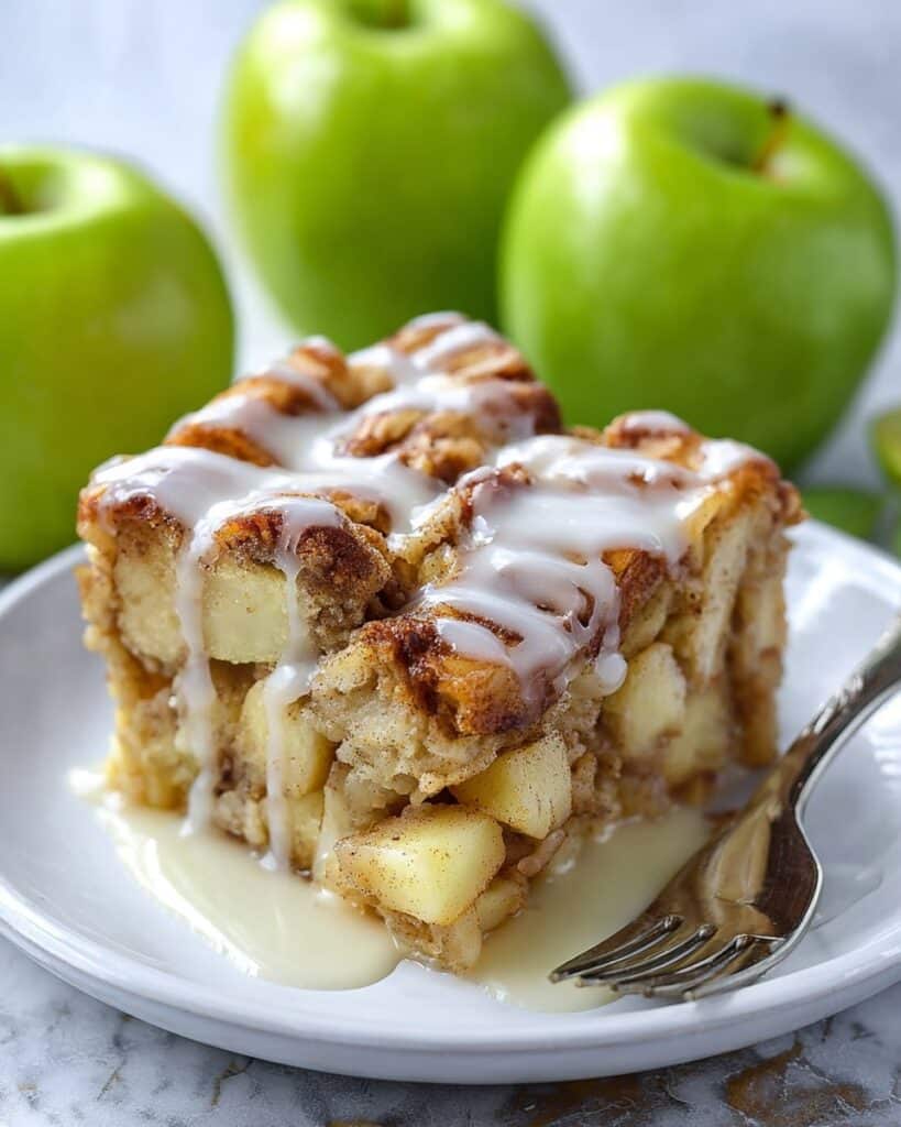 Caramel Apple Cinnamon Roll Lasagna Recipe