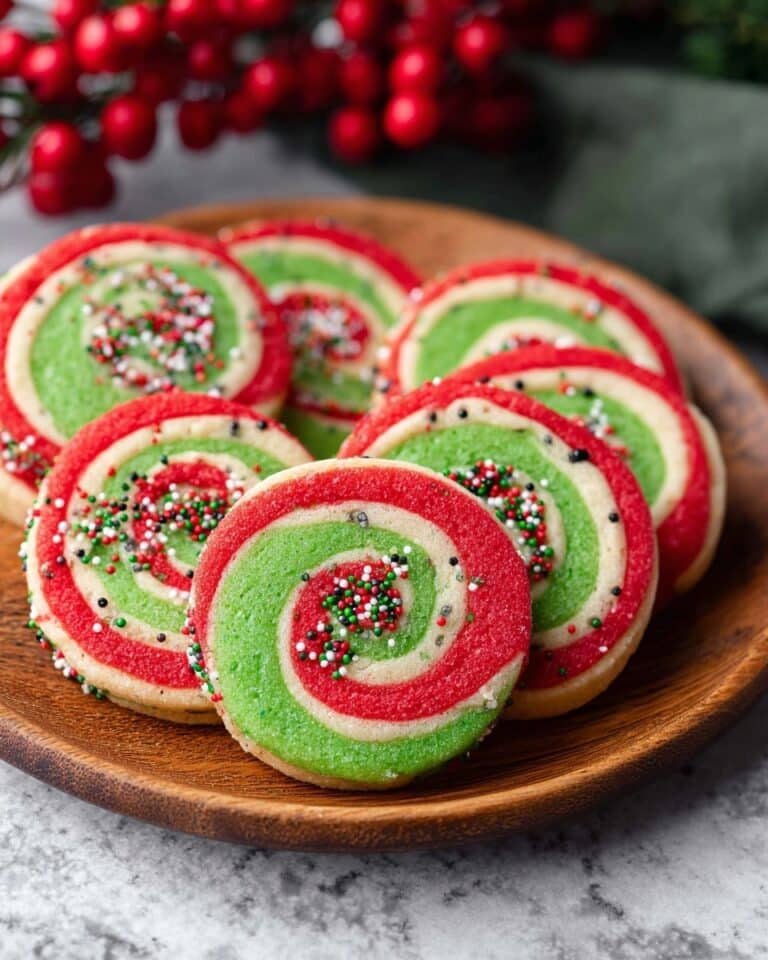 Spiral Christmas Sugar Cookies Recipe