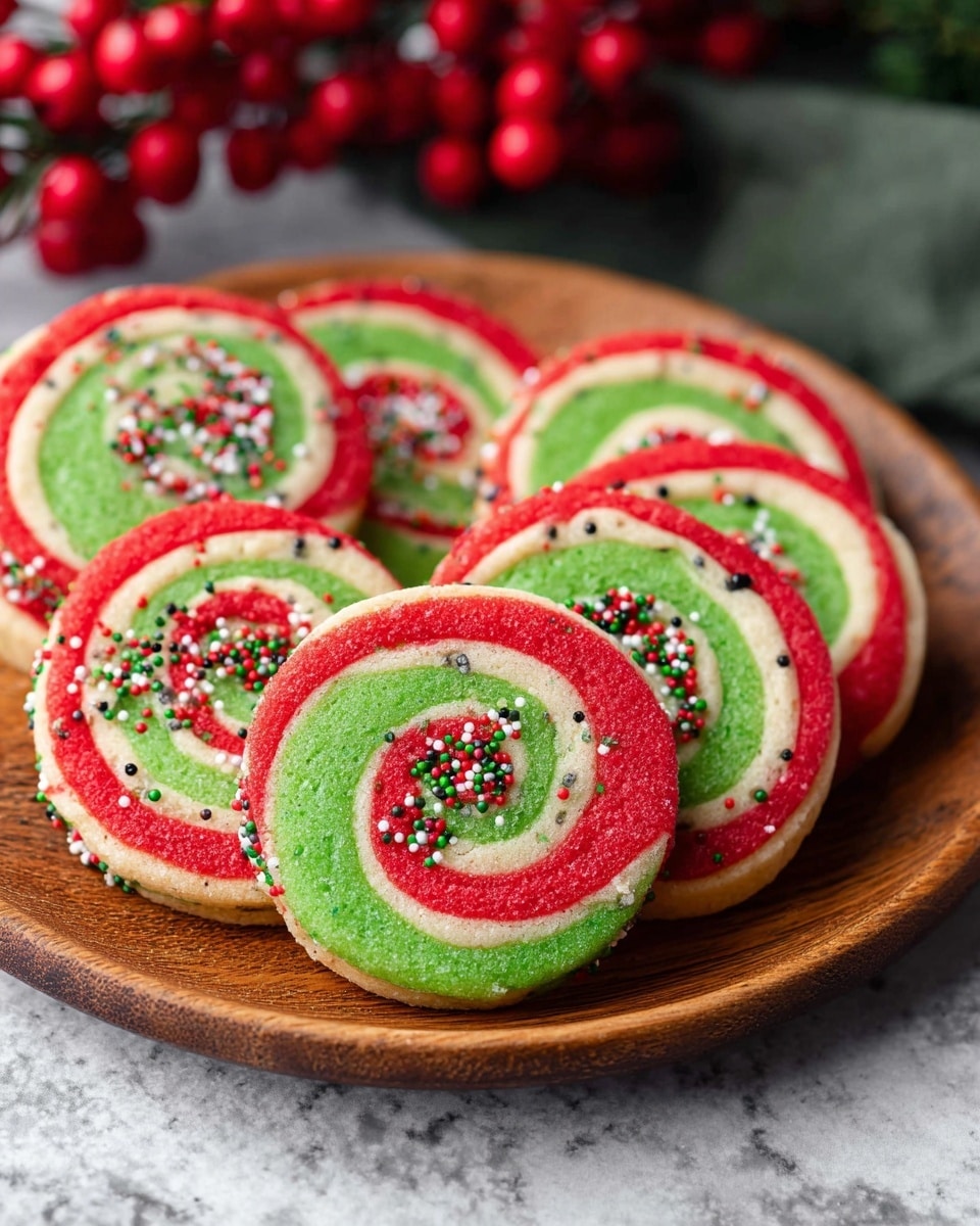 Spiral Christmas Sugar Cookies Recipe
