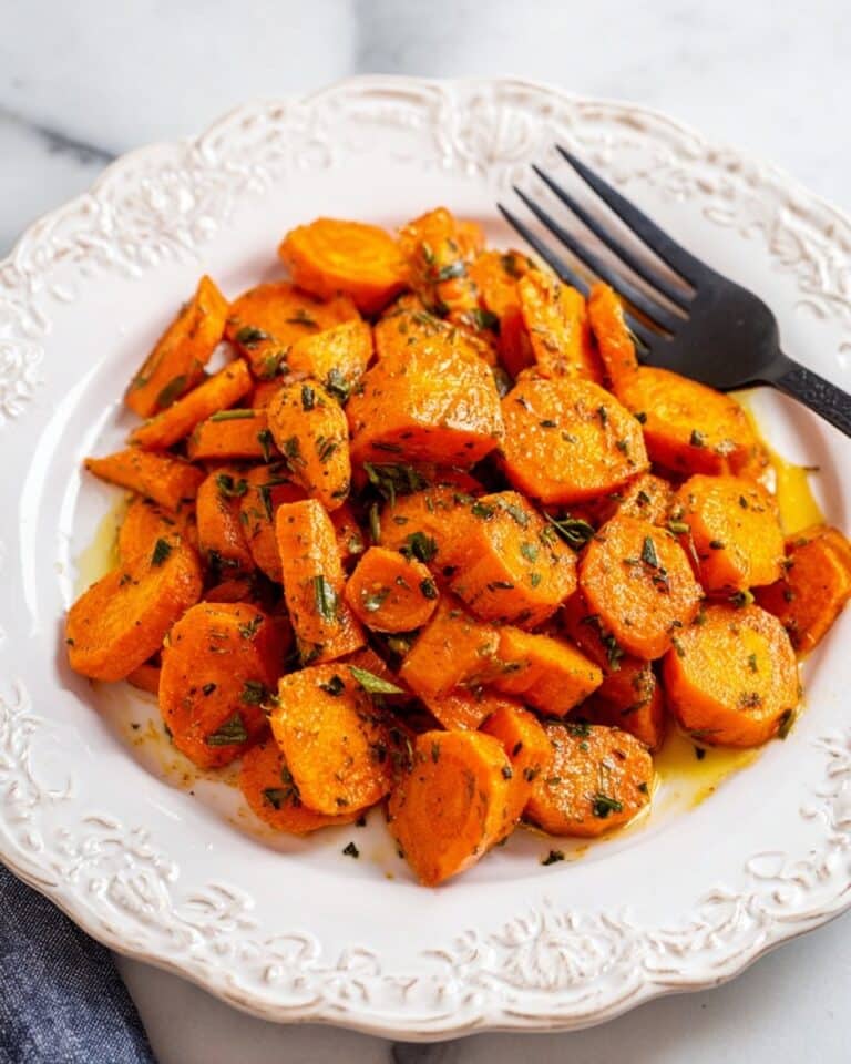 Air Fryer Carrots with Pesto Butter Recipe