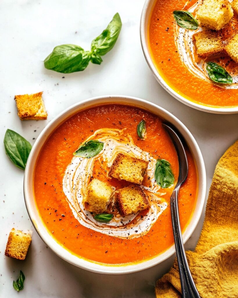Roasted Tomato Soup Recipe