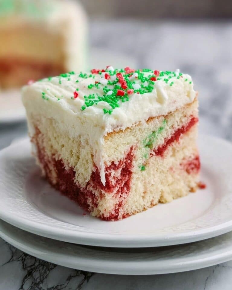 Christmas Poke Cake Recipe