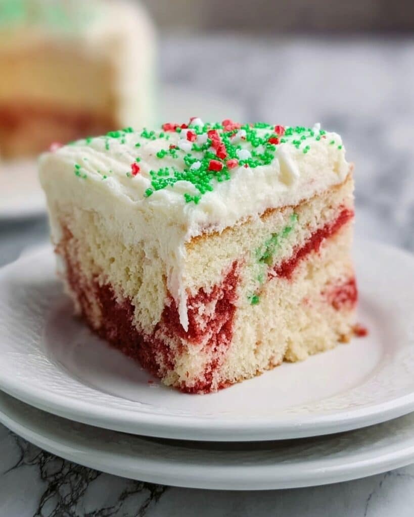 Christmas Poke Cake Recipe