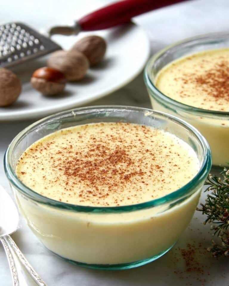 Spiked Eggnog Custard Recipe