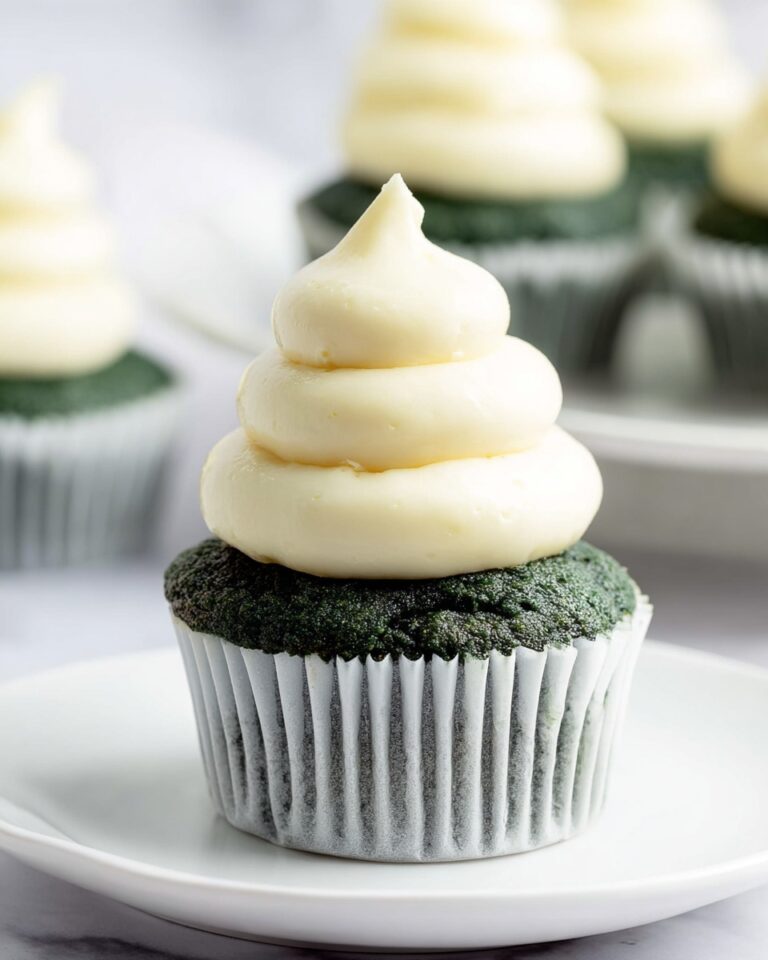 St. Patrick’s Day Cupcakes with Green Food Coloring and Cream Cheese Frosting Recipe