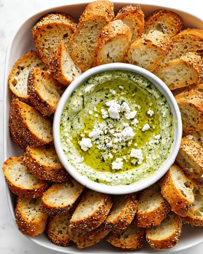 Green Goddess Feta Dip Recipe