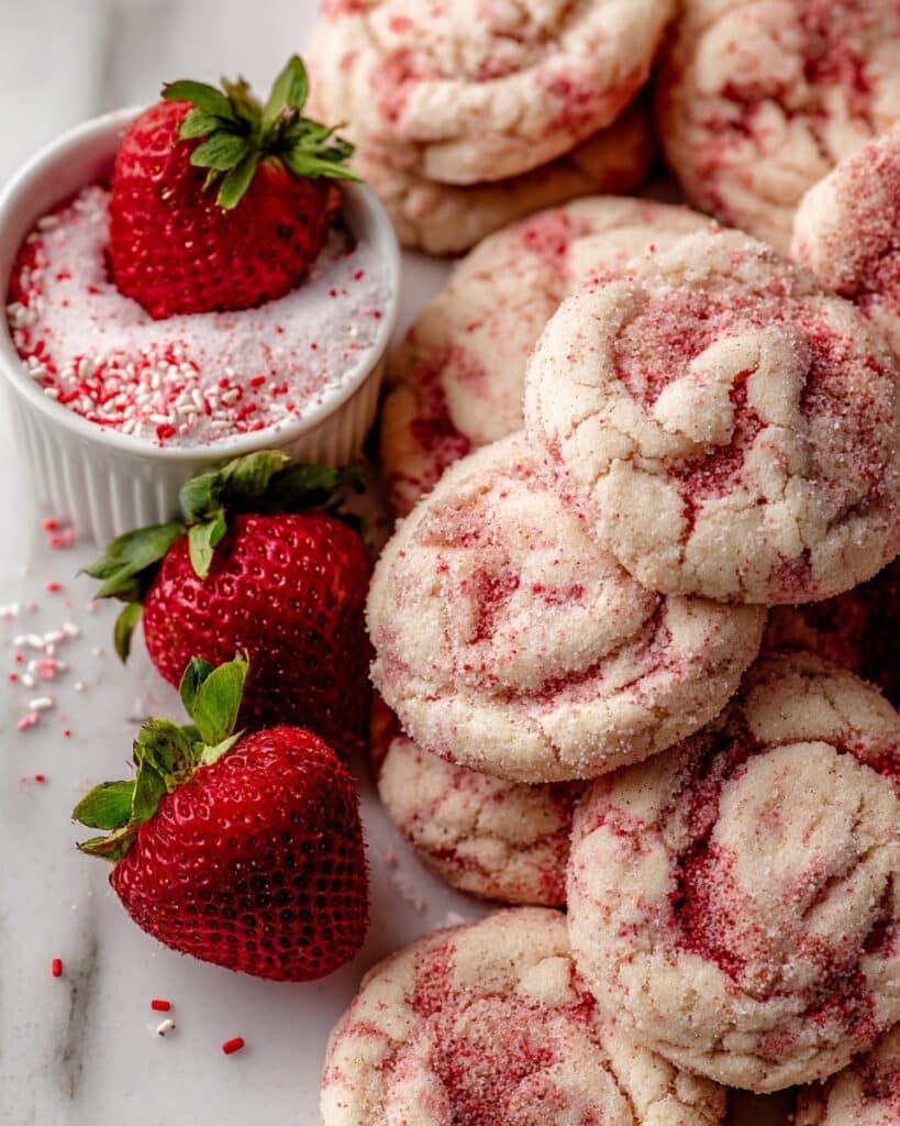 Strawberry Cookies Recipe