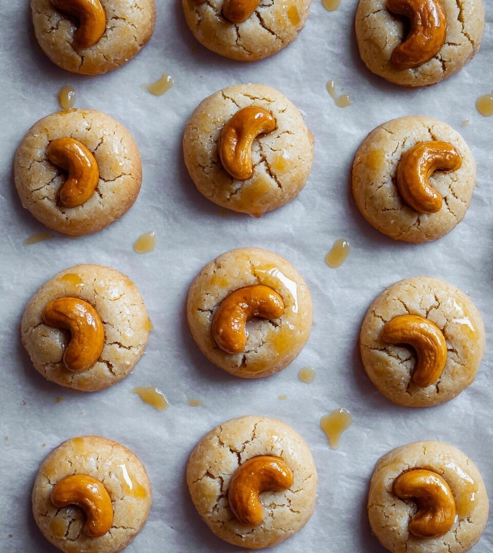 Melt-In-Your-Mouth Cashew Nut Cookies (Chinese New Year) Recipe