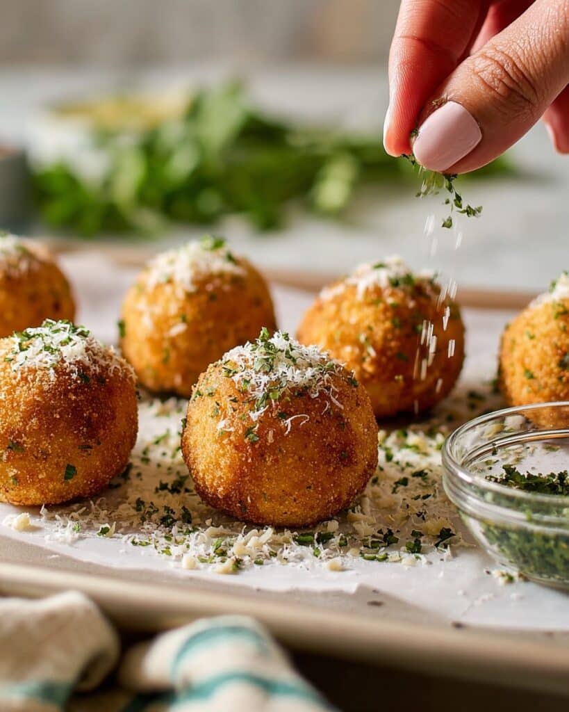 Fried Mashed Potato Balls Recipe