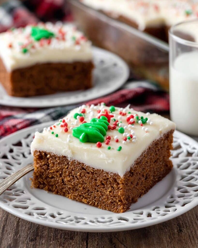 Gingerbread Cookie Bars Recipe