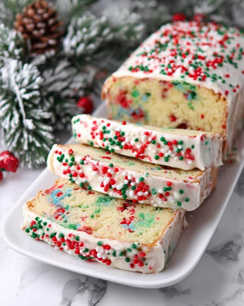 Christmas Sprinkle Bread Recipe