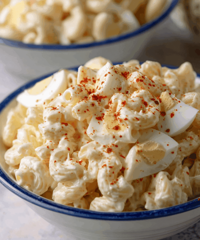 Deviled Egg Pasta Salad Recipe