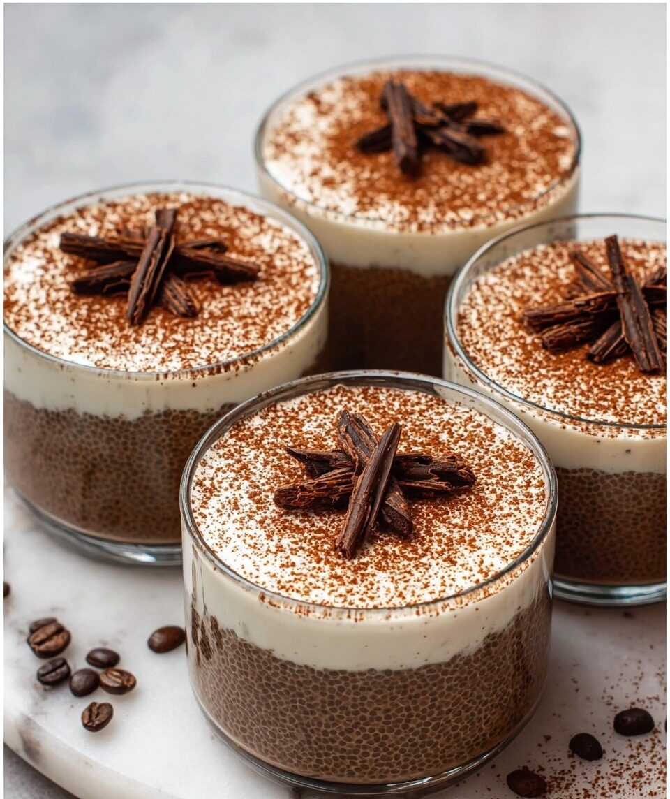 Tiramisu Chia Pudding (5-Minute, No Chilling) Recipe