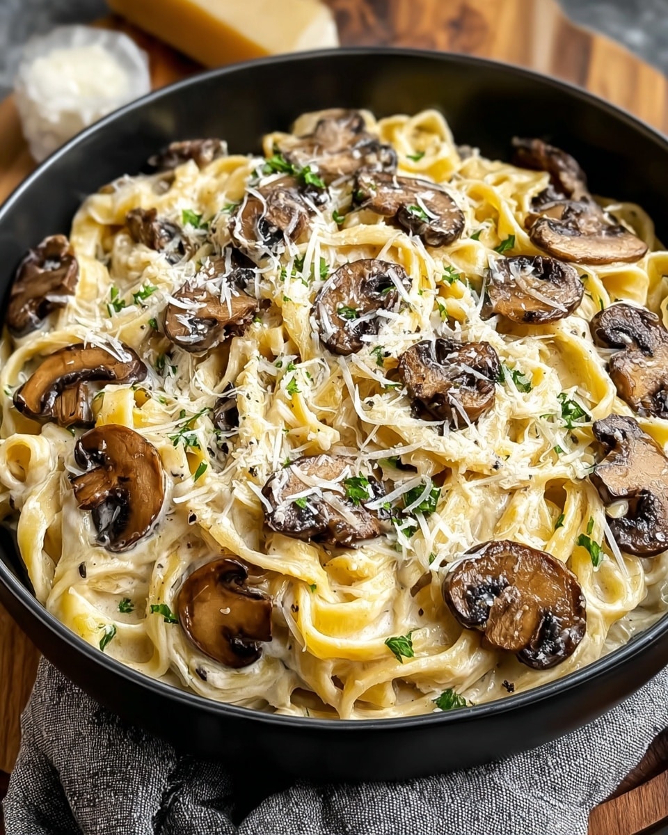 Creamy Mushroom Gruyere Pasta for Ultimate Comfort Food Recipe