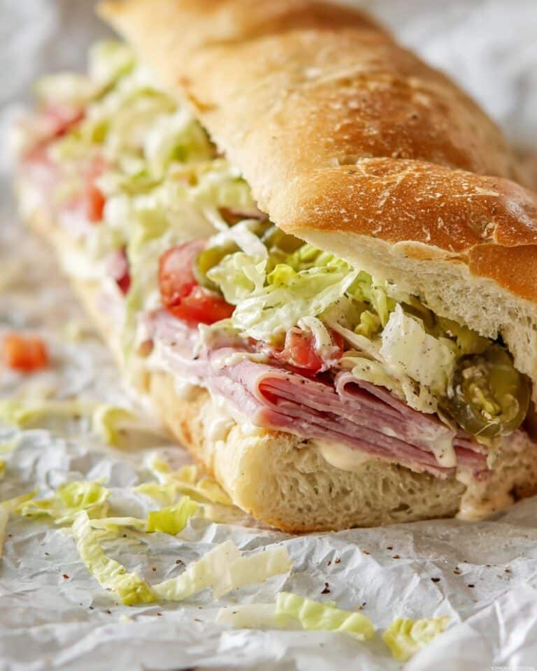 Baked Italian Grinder Sandwich Recipe