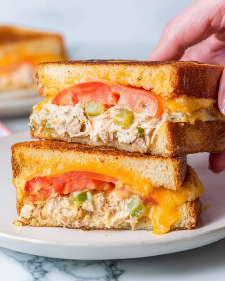 Cheesy Chicken Melt Recipe