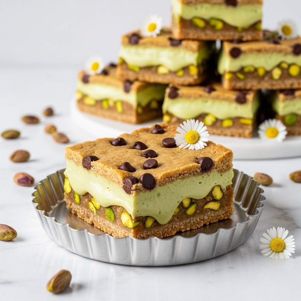 Pistachio Cookie Bars Recipe