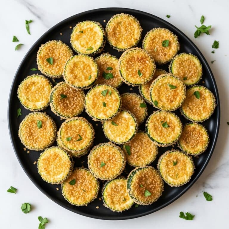 Air Fryer Parmesan Zucchini Chips Recipe