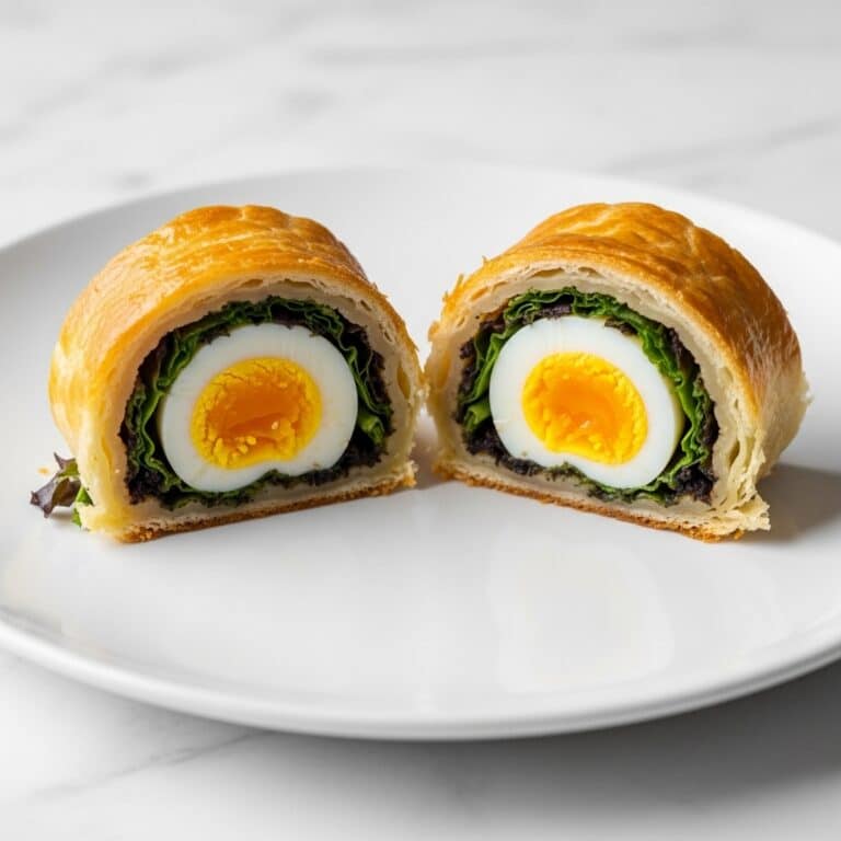 Egg-Stuffed Crescent Rolls with Parma Ham and Basil Recipe