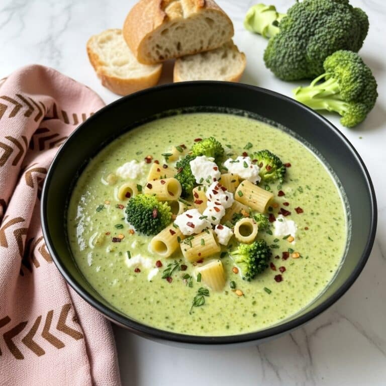 Broccoli Feta Soup Recipe
