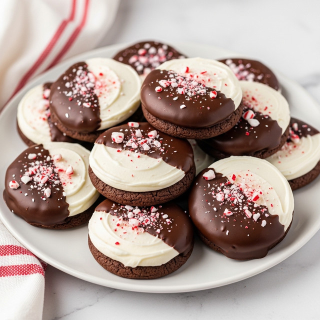 Peppermint Hot Chocolate Cookies Recipe
