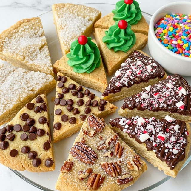 Shortbread Wedge Cookies Recipe