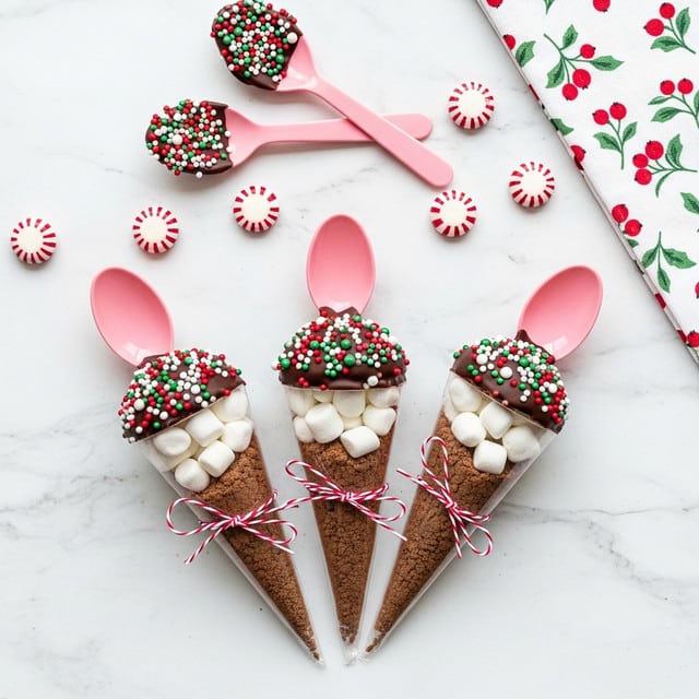 DIY Peppermint Candy Spoons Recipe