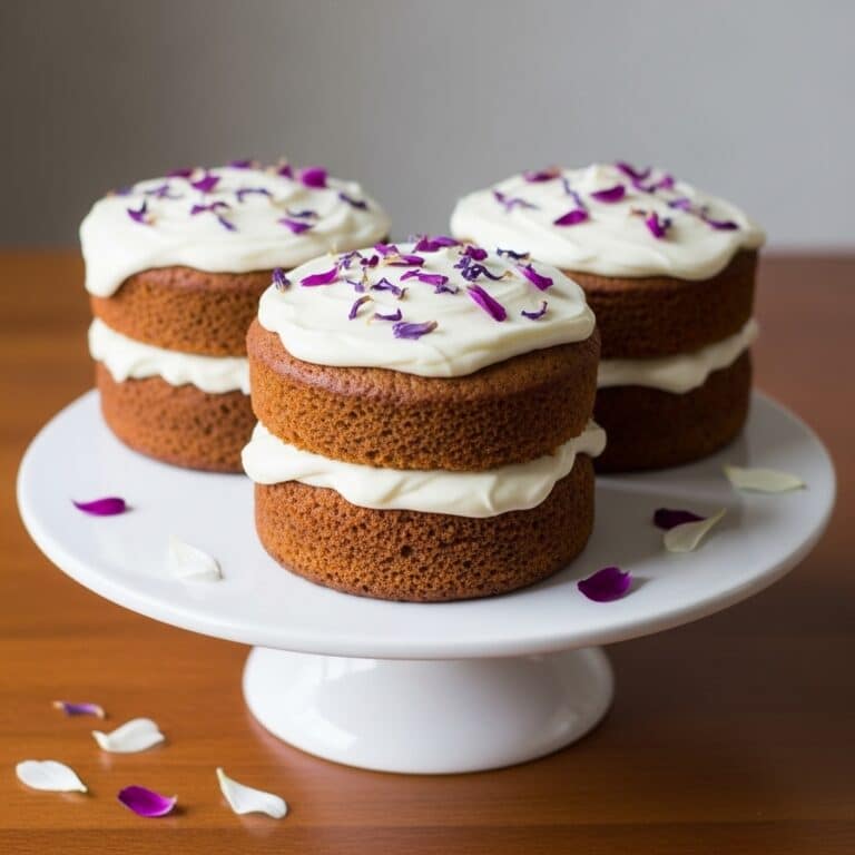 Lemon, Lavender, and Earl Grey Mini Cakes and Petit Fours Recipe