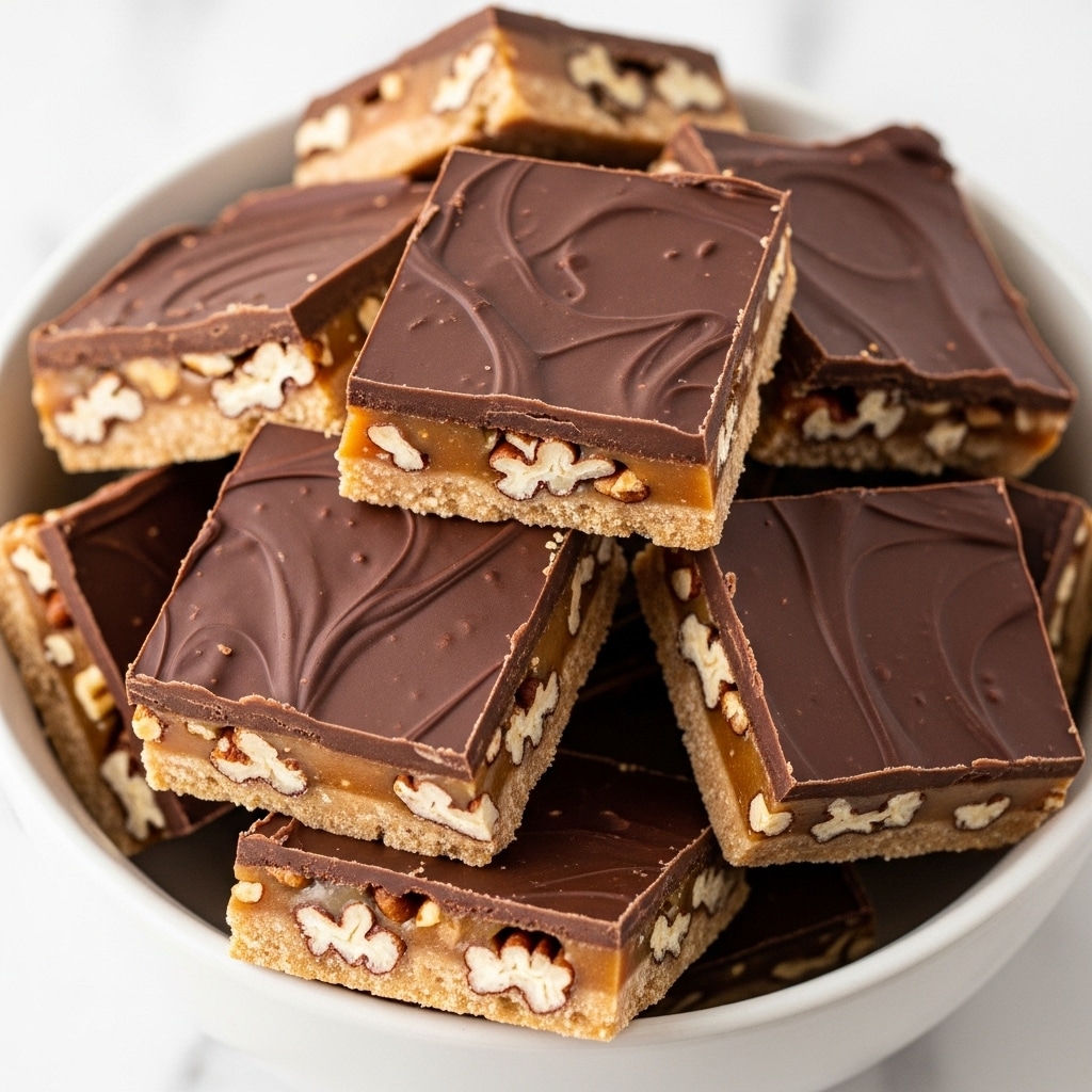 Chocolate Caramel Pretzel Bars Recipe