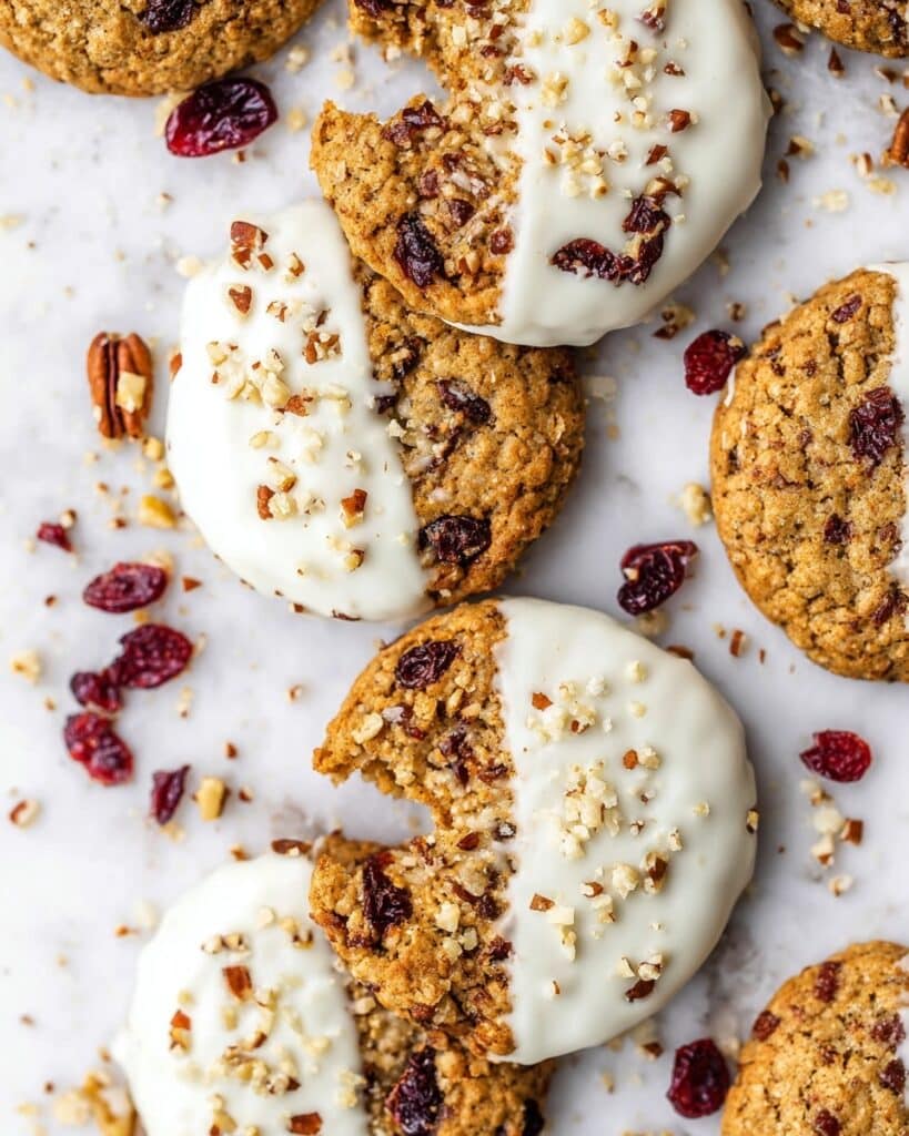 Cranberry Oatmeal Cookies With White Chocolate Recipe