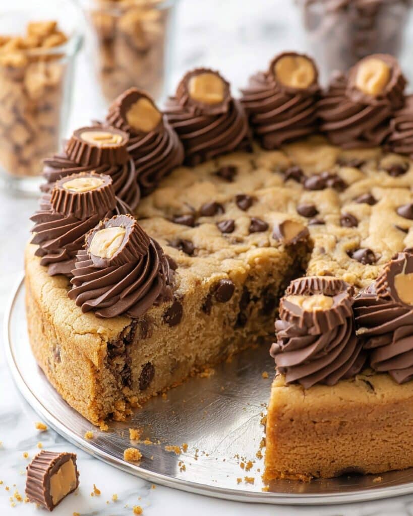 Reese’s Peanut Butter Cookie Cake Recipe