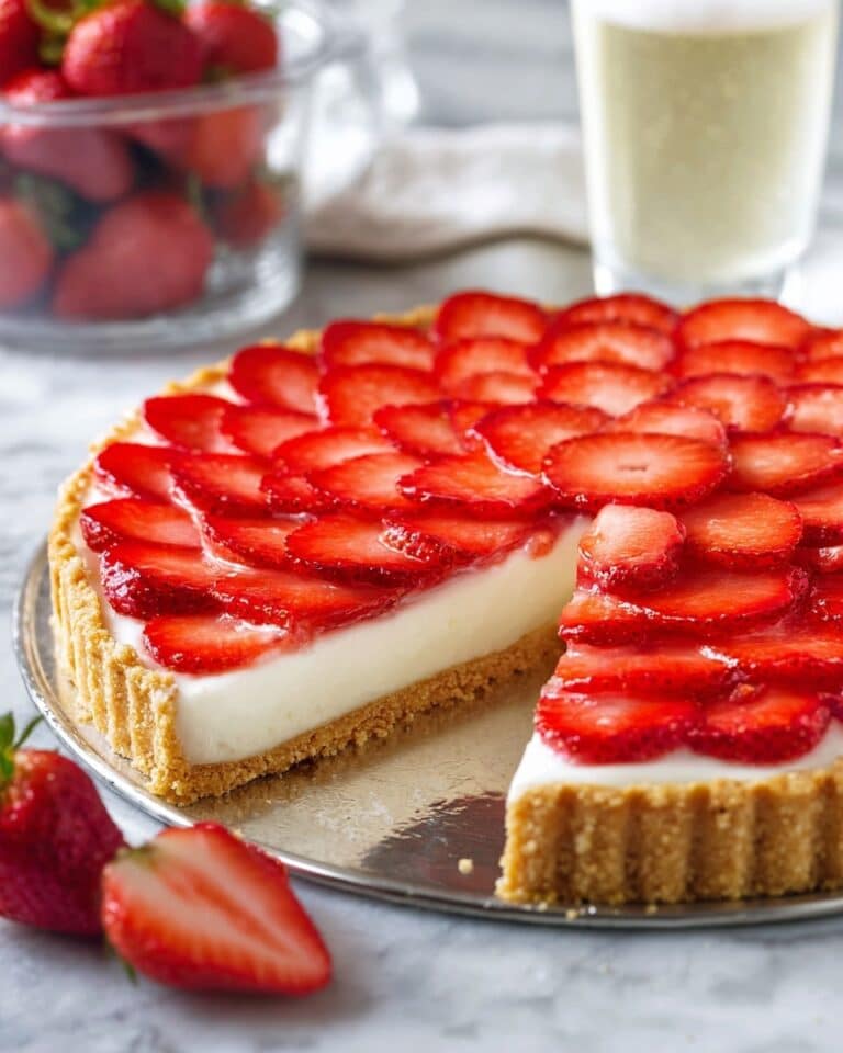 Strawberry Champagne Tart Recipe