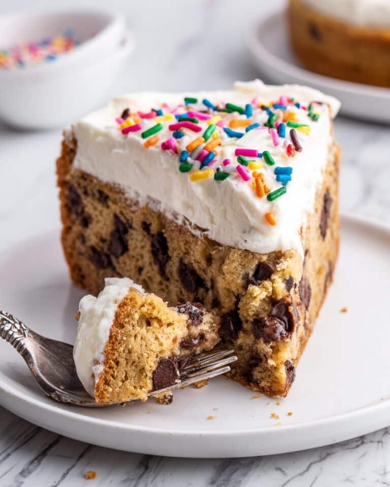 Chocolate Chip Cookie Cake Recipe