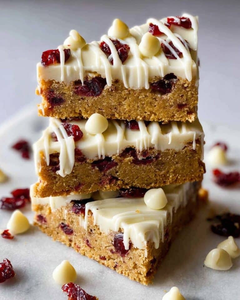 Starbucks Copycat Cranberry Bliss Bars Recipe
