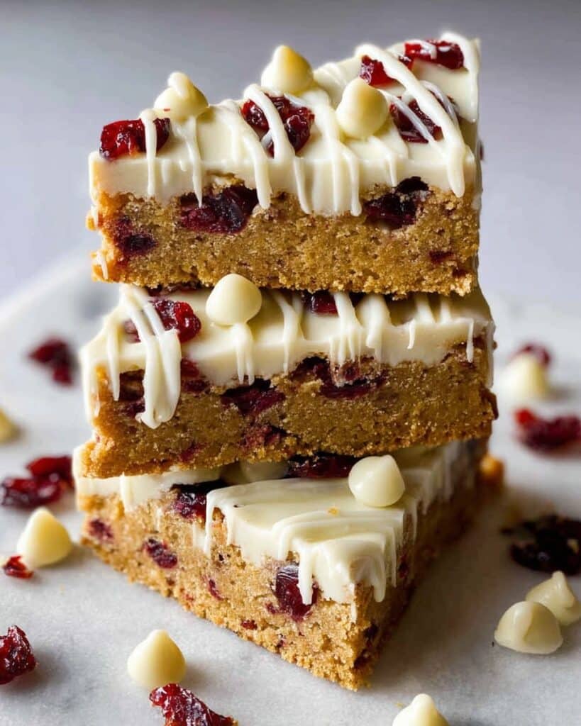 Starbucks Copycat Cranberry Bliss Bars Recipe