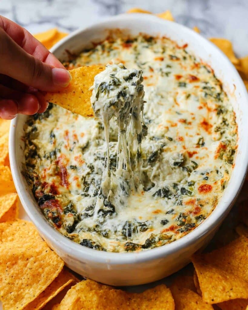 Creamy Spinach Artichoke Dip Recipe