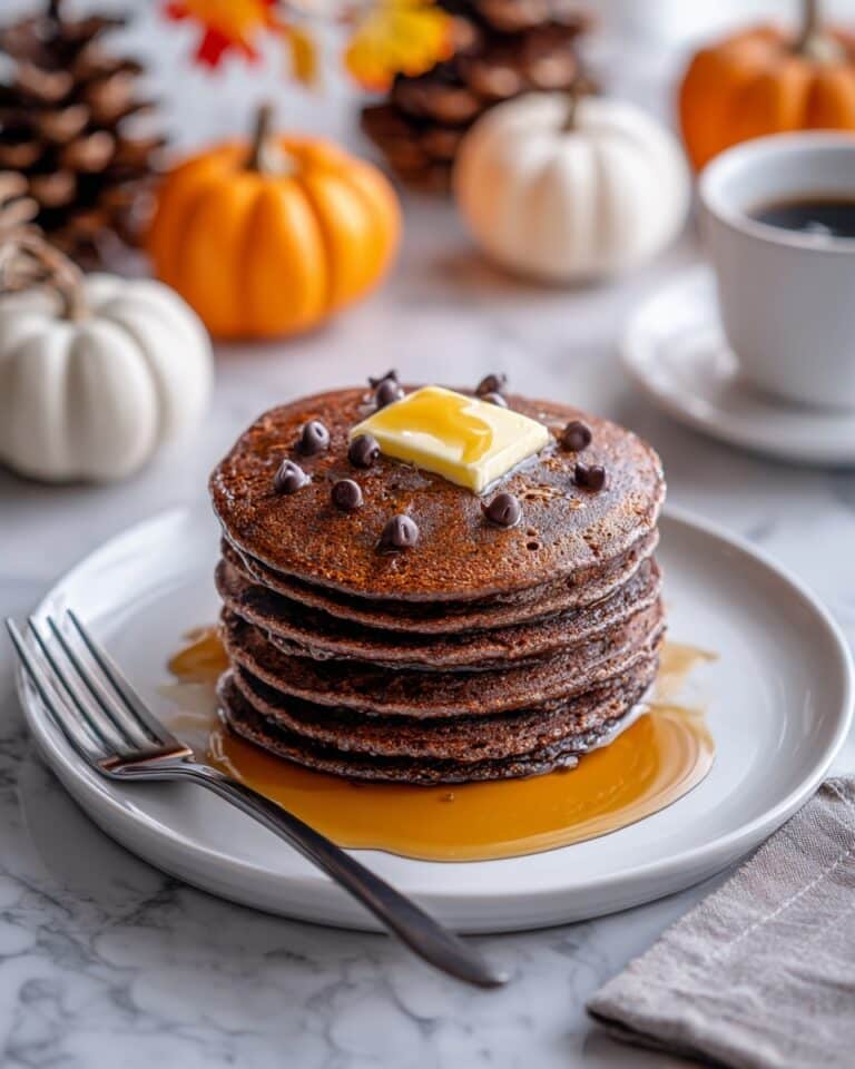 Fluffy Gingerbread Pancakes Recipe