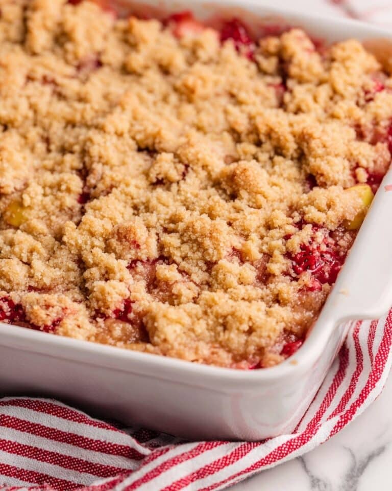 Rhubarb Coffee Cake Recipe