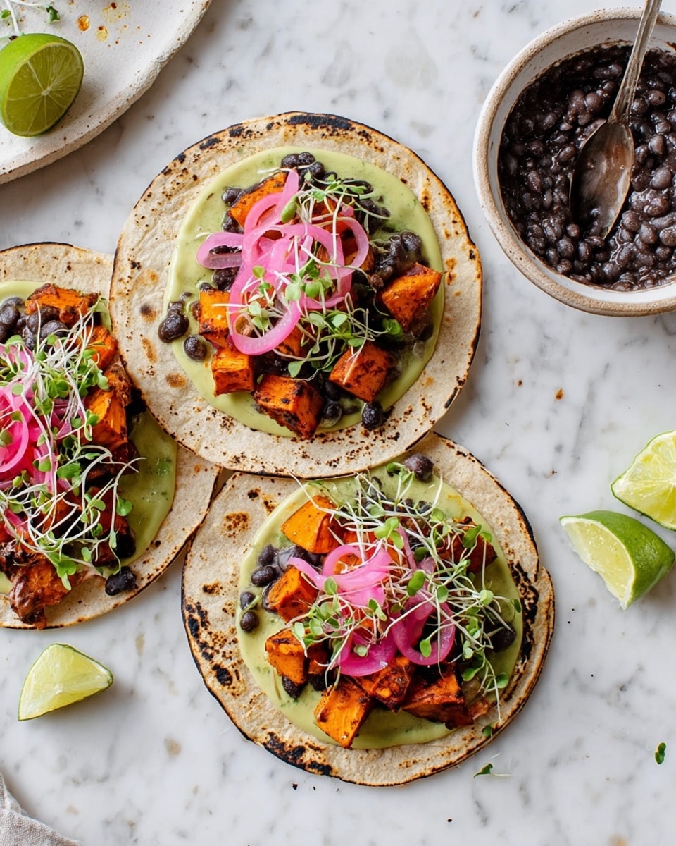 Avocado Sweet Potato Tacos Recipe