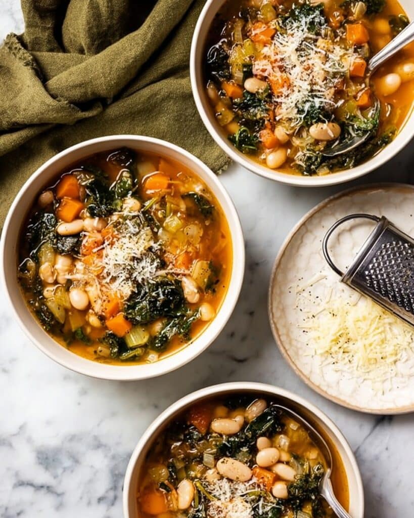 White Bean Soup with Kale and Herbs Recipe