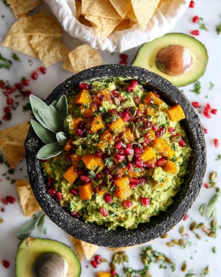 Loaded Autumn Guacamole Recipe