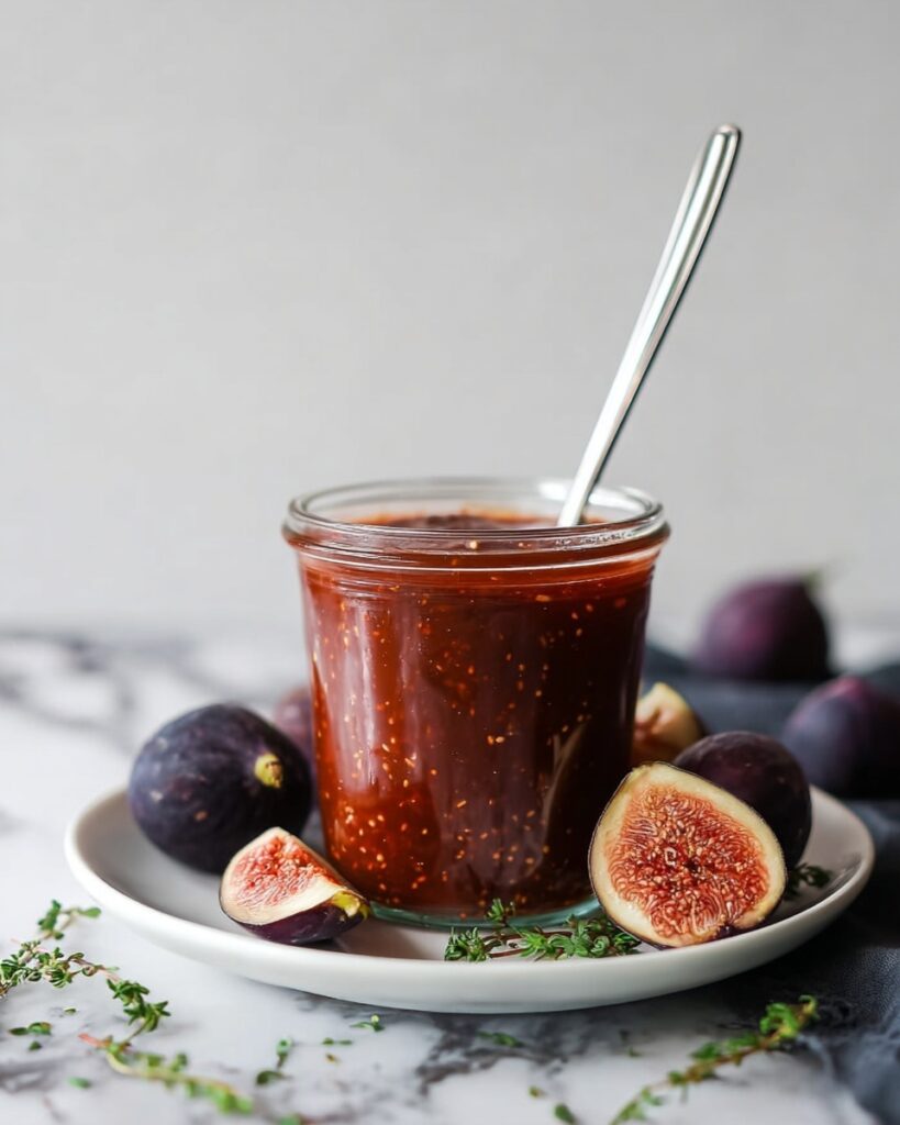 Fig Balsamic Vinaigrette with Maple Roasted Figs Recipe