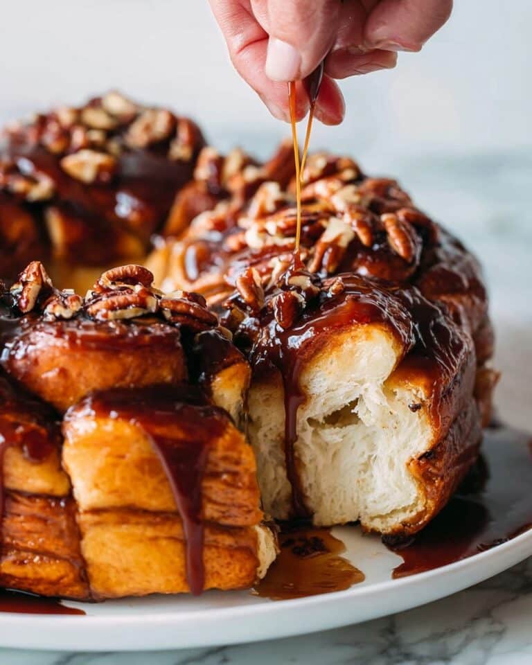 Butterscotch Cinnamon Sticky Buns with Pecans Recipe