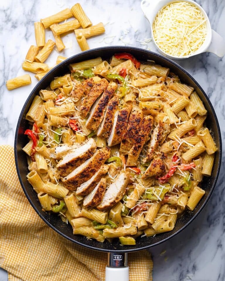 Creamy Jerk Chicken Rasta Pasta Recipe