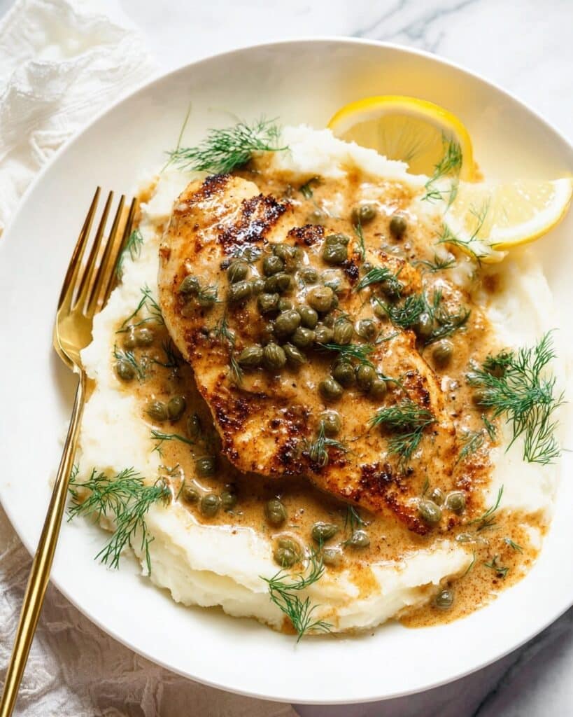 Chicken With Caper Cream Sauce Recipe